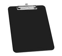 Wedo 0576601 Porte-bloc A4 en plastique avec porte-stylo Noir