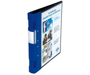 Wedo 05815003 Ergogrip Dossier A4 40 mm 4 Rings Plastique Bleu
