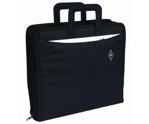 Wedo 058601 Serviette classeur A4 en polyester Noir
