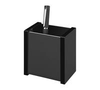 Wedo 0634001 Pot à crayons en acrylique Noir Boîte à crayons