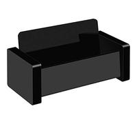 WEDO 0634401 Black Office Porte-cartes de visite acrylique Noir