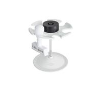 Wedo 064637 porte-tampons à 6 compartiments rond gris lumière