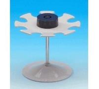 Wedo Porte-tampons 064837 rond à 8 compartiments gris lumière G