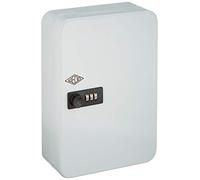 Wedo 10242437 Armoire à clés avec serrure à combinaison 3 chiffres pour 24 clés Gris lumière