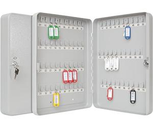 Wedo 10256537X Armoire à clés pour 70 clés 28,0x6,0x37,0cm Gris lumière