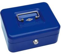 Wedo 145203X Caissette à monnaie à 5 compartiments 20 x 16 x 9 cm Bleu