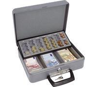 WEDO® 149 658012 Caissette à monnaie standard - 355 x 275 x 100 mm, gris clair/noir