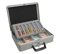 Wedo - 149100812 - Coffret caisse à monnaie - 370 x 290 x 110 mm - Gris