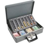 Wedo 149100812 coffret caisse à monnaie 370 x 290 x 110 mm gris Gris G
