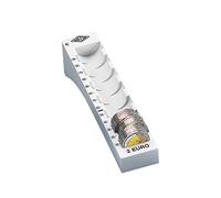 Wedo 160720037 Colonne à pièces pour 65 pièces Gris lumière