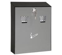 Wedo 17035112 Cendrier mural Gris/Noir