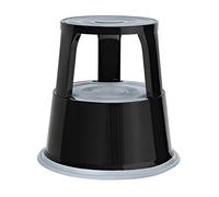 Wedo 212101 Tabouret marchepied mobile en métal Noir