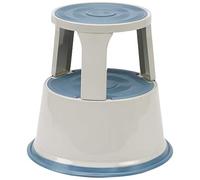Wedo Tabouret roulant acier feuille gris clair H. av./sans 430/440mm D dessus 295mm D dessous 435mm