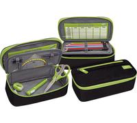 WEDO 242 43011 WEDO Etui à crayons avec rabat intérieur & emploi du temps, vert