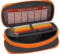 WEDO 242 44009 WEDO Etui à crayons NEON Stretch avec rabat intérieur, rose fluo