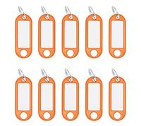 Porte-clés avec anneau, diamètre: 18 mm, orange