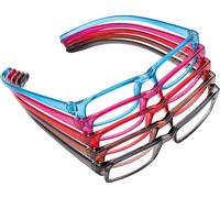 Wedo 271 13099, Unisex, Rectangle, Classique, Cadres solides, Multi, Transparent, Plastique