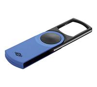 Wedo 2717603 Loupe rectangulaire éclairante Bleu