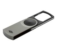 Wedo 2717654 Swing It Illuminated Magnifier with 3X Magnification - Silver