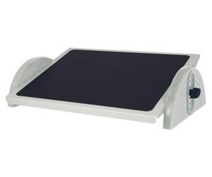 Wedo 2755037 Repose-pieds RELAX-STEEL réglable DIN 4556 Gris lumière