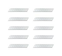 Wedo 37936 Blister de 10 Lames pour cutter 18 mm