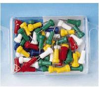 WEDO 56499 50 épingles, couleurs assorties