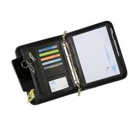 Wedo - 585101 - Serviette de bureau - A5 - noir - 4 anneaux (Import Allemagne)