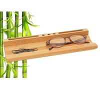 WEDO 611807 Multipot avec porte-portable Plumier en bambou Brun