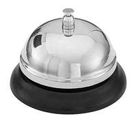 Wedo 624411 Sonnette, Métal, Noir, 8,5 cm