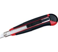 WEDO 78409 Cutter professionnel WEDO, AUTO-LOAD , 9 mm - n° 78409 noir/rouge 1 pc(s)