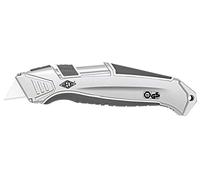 WEDO 79825, Cutter Safety alu Argent/Gris avec 1 Lame en Céramique Cera-Safeline Argent/Anthracite/Blanc