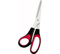 WEDO 97681 Ciseaux universels pour gauchers 21 cm (Noir/rouge)
