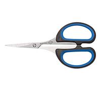 Wedo Ciseaux 9794 silhouette pointus 10,5 cm Noir/Bleu