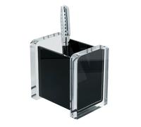 WEDO pot à crayons en "acrylique" , transparent/noir G