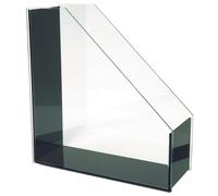 WEDO porte-revues "en acryliquee" , A4, transparent/noir, Noir G