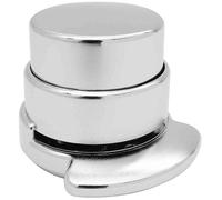 WEDO Agrafeuse sans agrafes chromée (plastique) - 4 feuilles, compacte 60×60×55 mm