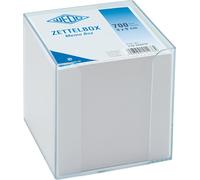 Wedo 270265016 cube-mémo en plastique avec feuillets 9,5 x 9,5 cm transparent werner dorsh (wedo) G