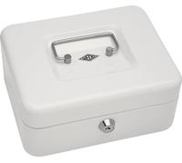 WEDO Caissette à monnaie avec clip blanc (L)200 x (P)160 x (H)90 mm sans contenu