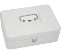 WEDO Caissette à monnaie avec clip blanc (L)250 x (P)180 x (H)90 mm sans contenu