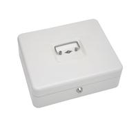 WEDO Caissette à monnaie avec clip blanc (L)300 x (P)240 x (H)90 mm sans contenu