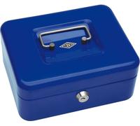 WEDO caissette à monnaie avec clip bleu (l)250 x (p)180 x (h)90 mm sans contenu