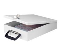 WEDO Caissette de documents, A4, avec poignée de valise