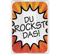 WEDO chiffon de nettoyage pour lunettes PocketCleaner "TU ROCKST DAS "