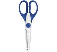 WEDO ciseaux à contours coupe à la main Longueur : 160 mm pour droitiers bleu