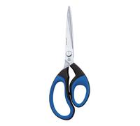 WEDO Ciseaux Professionnels Softcut Noir Bleu En Acier Inoxydable 21Cm
