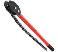 WEDO Clé à chaîne de 88,9 cm, longueur de chaîne de 66 cm, pince à chaîne robuste pour installation de tuyau, pour les opérations et l'entretien des champs pétrolifères