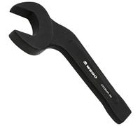 WEDO ourches à frapper renforcée - 24mm e Serrage à fourches - Flexion à 45 degrés,Longue 150mm,Acier 40CRV,haute résistance, résistance à l'usure, noir sur la surface