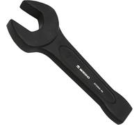 WEDO Clé à fourches à frapper renforcée - 38mm,clé de Serrage à fourches,Longue 220mm,Acier 40CRV,haute résistance, résistance à l'usure, noir sur la surface,Norme DIN 133