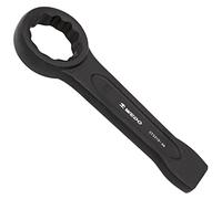 WEDO Clé à oeil à frapper,Diamètre 41mm,Longue 225mm,Clé à œil avec Fabriqué en Acier 40 CRV,haute résistance, résistance à l'usure, noir sur la surface,DIN 7444