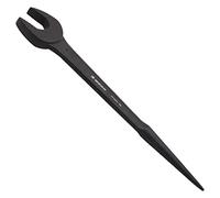 WEDO Clé plate en acier spécial pour échafaudage 40 Clé à molette en acier chromé avec barre de serrage, pulvérisation noire sur la surface, couple fort, 24 x 280 mm